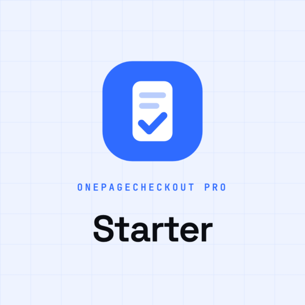 OnePageCheckout Pro — starter OnePageCheckout Pro — Starter