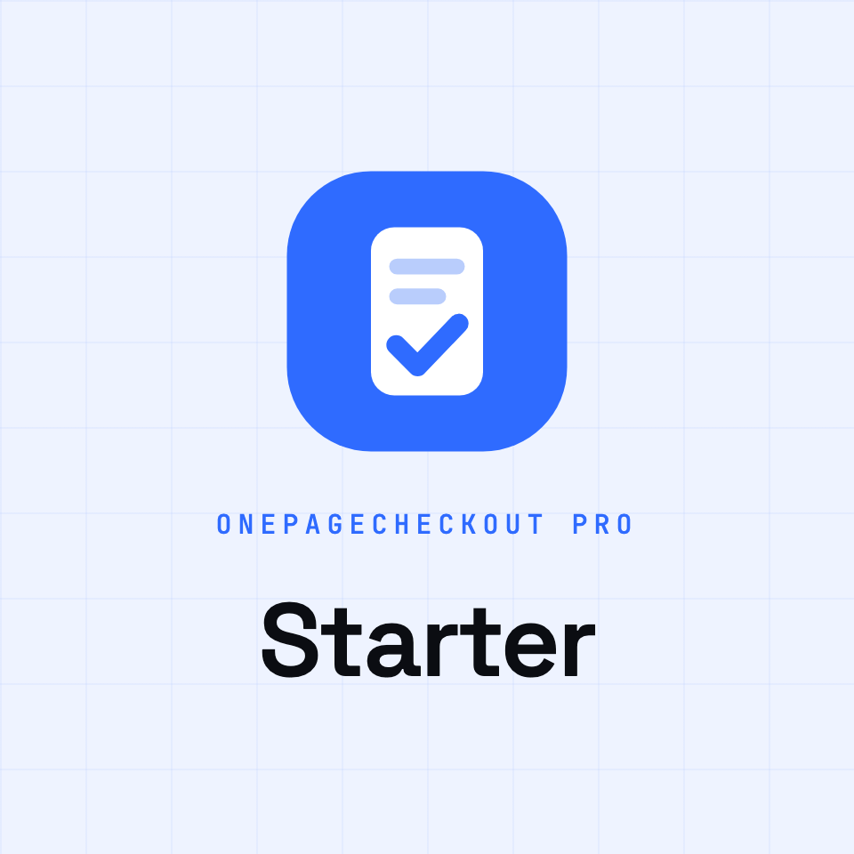 OnePageCheckout Pro — Starter